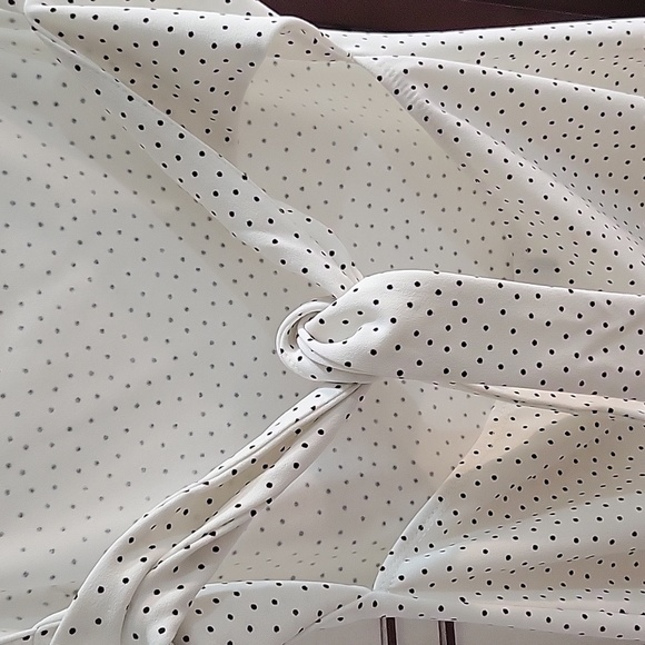 Polka-dot Mini Dress, Size Large - Picture 3 of 3